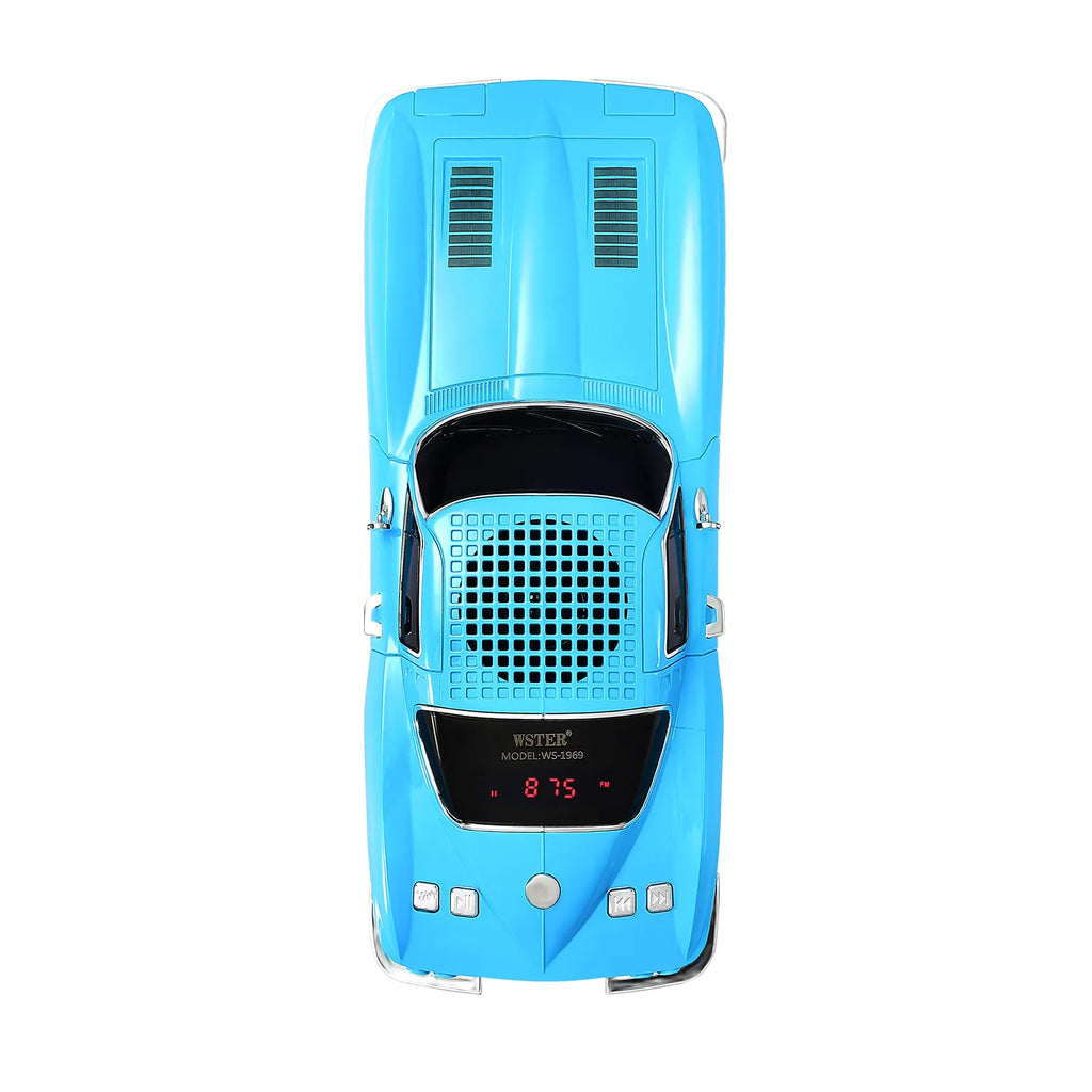WSTER WS-1969 Retro Sports Car Bluetooth Speaker