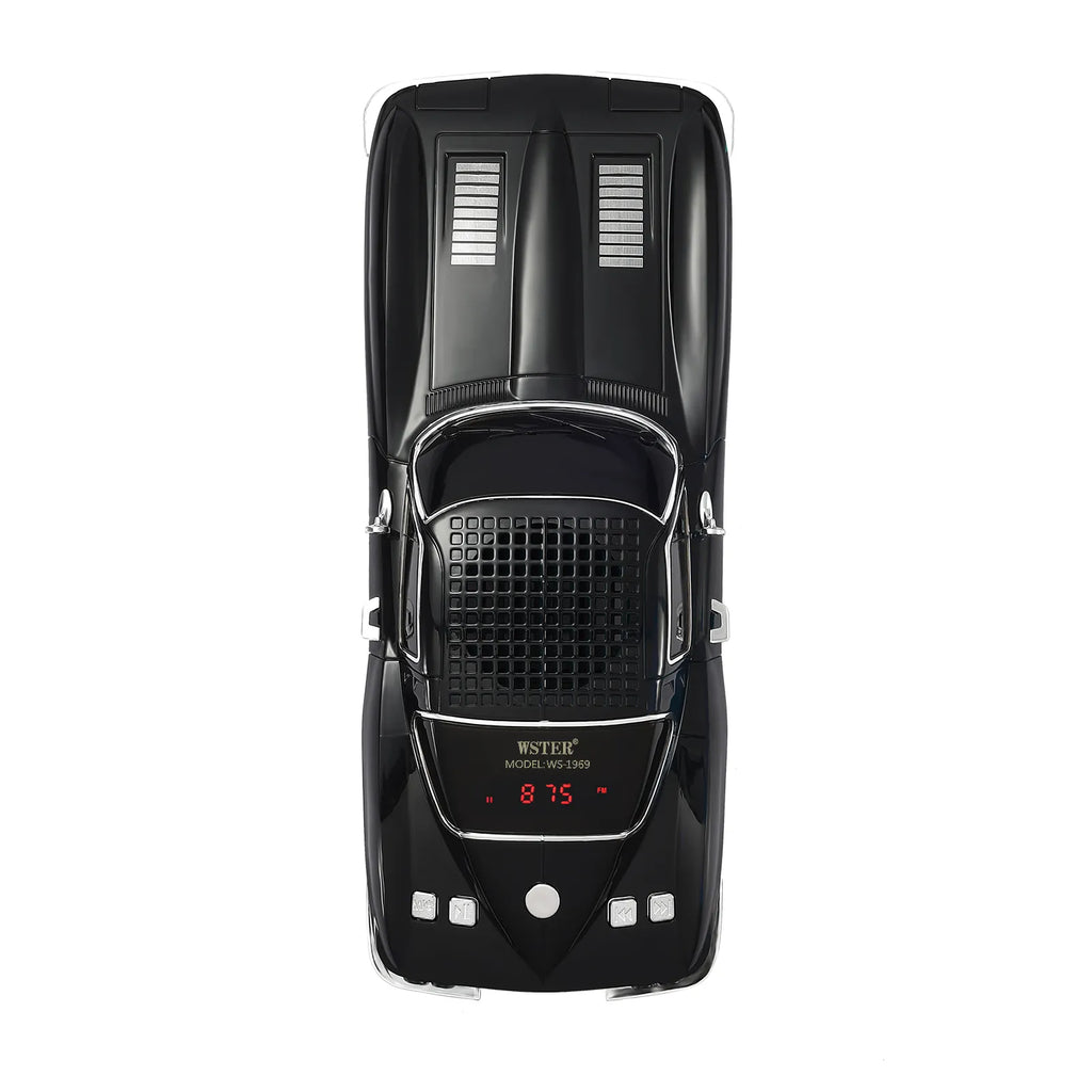 WSTER WS-1969 Retro Sports Car Bluetooth Speaker