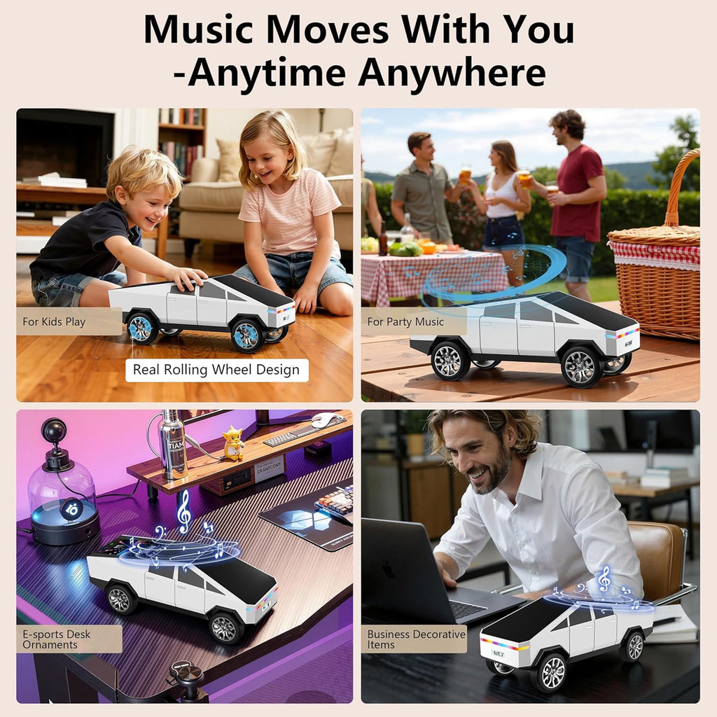 WSTER WS-580 Cybertruck Bluetooth Speaker