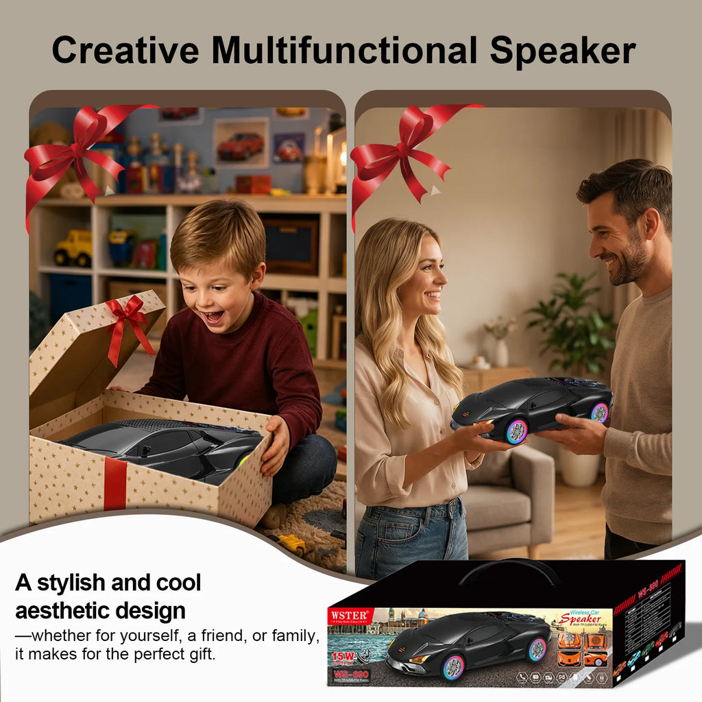 WSTER WS-690 Hypercar Portable Bluetooth Speaker