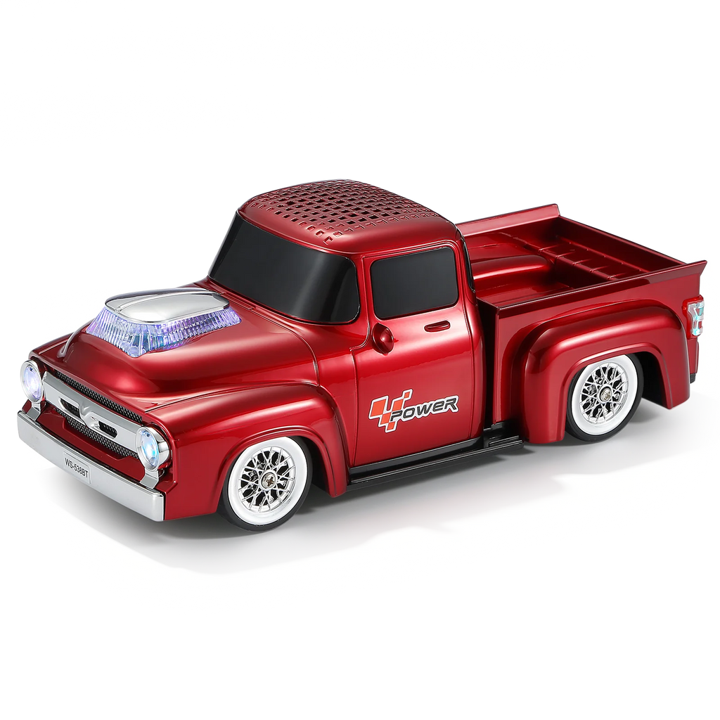 WSTER WS-538 Retro Pickup Truck Bluetooth Speaker