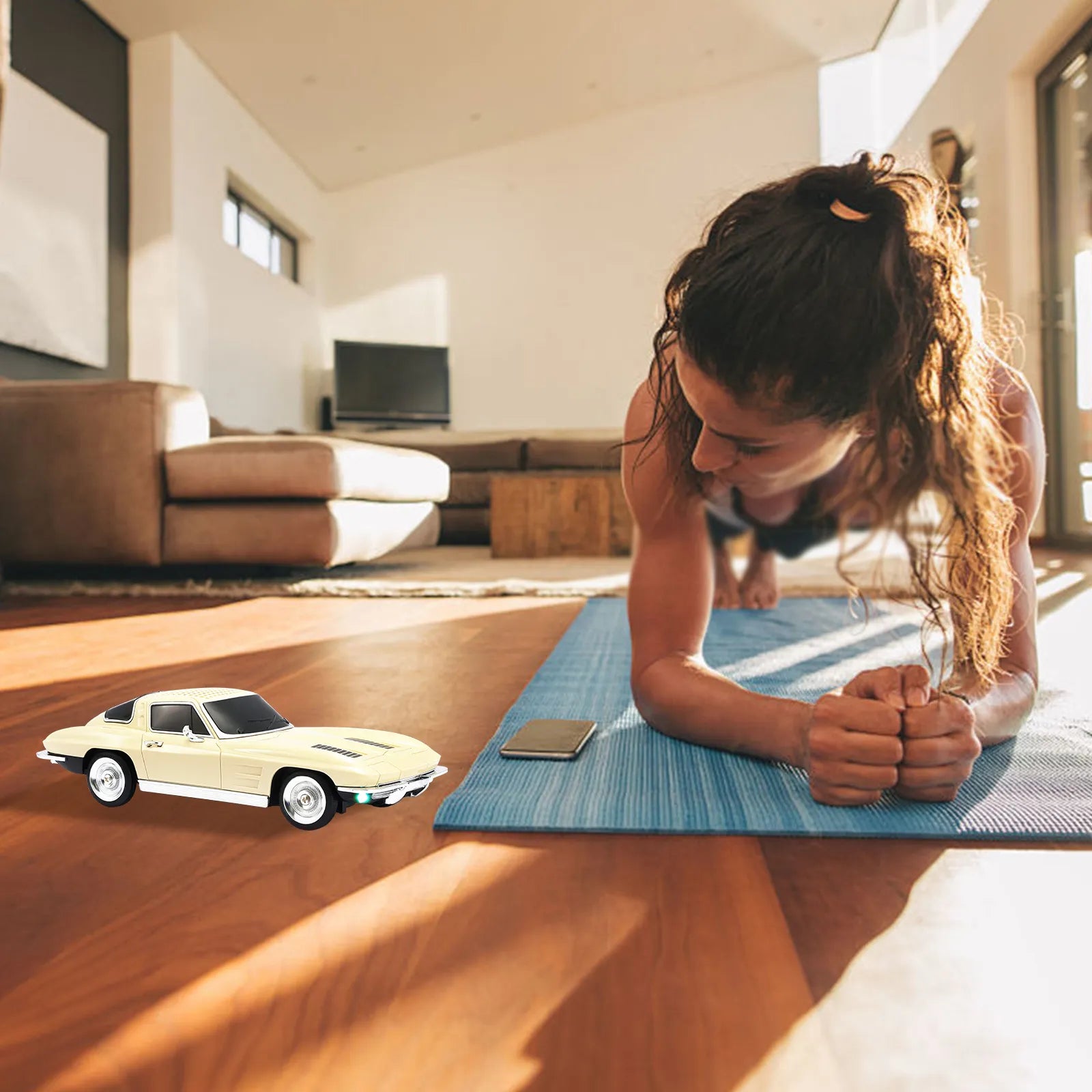WSTER WS-1969 Retro Sports Car Bluetooth Speaker