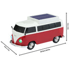 WSTER WS-698 Retro Minibus Solar Bluetooth Speaker