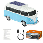WSTER WS-698 Retro Minibus Solar Bluetooth Speaker