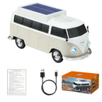 WSTER WS-698 Retro Minibus Solar Bluetooth Speaker