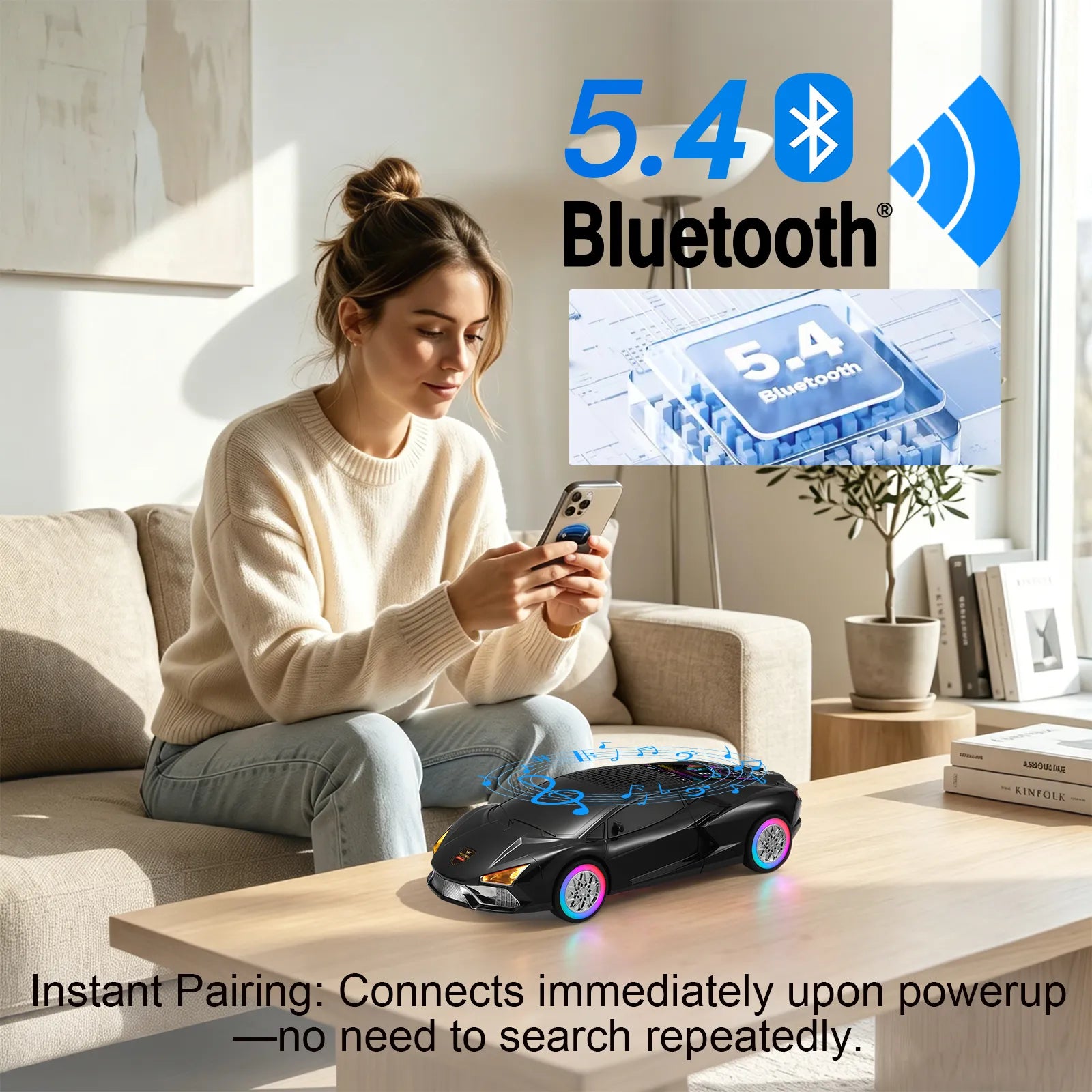 WSTER WS-690 Hypercar Portable Bluetooth Speaker