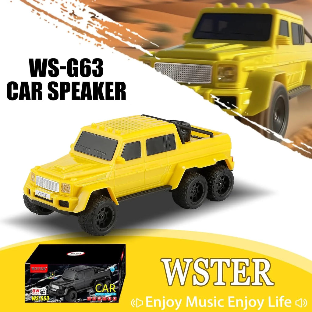 WSTER WS-G63 6-Wheel Pickup Truck Bluetooth Speaker