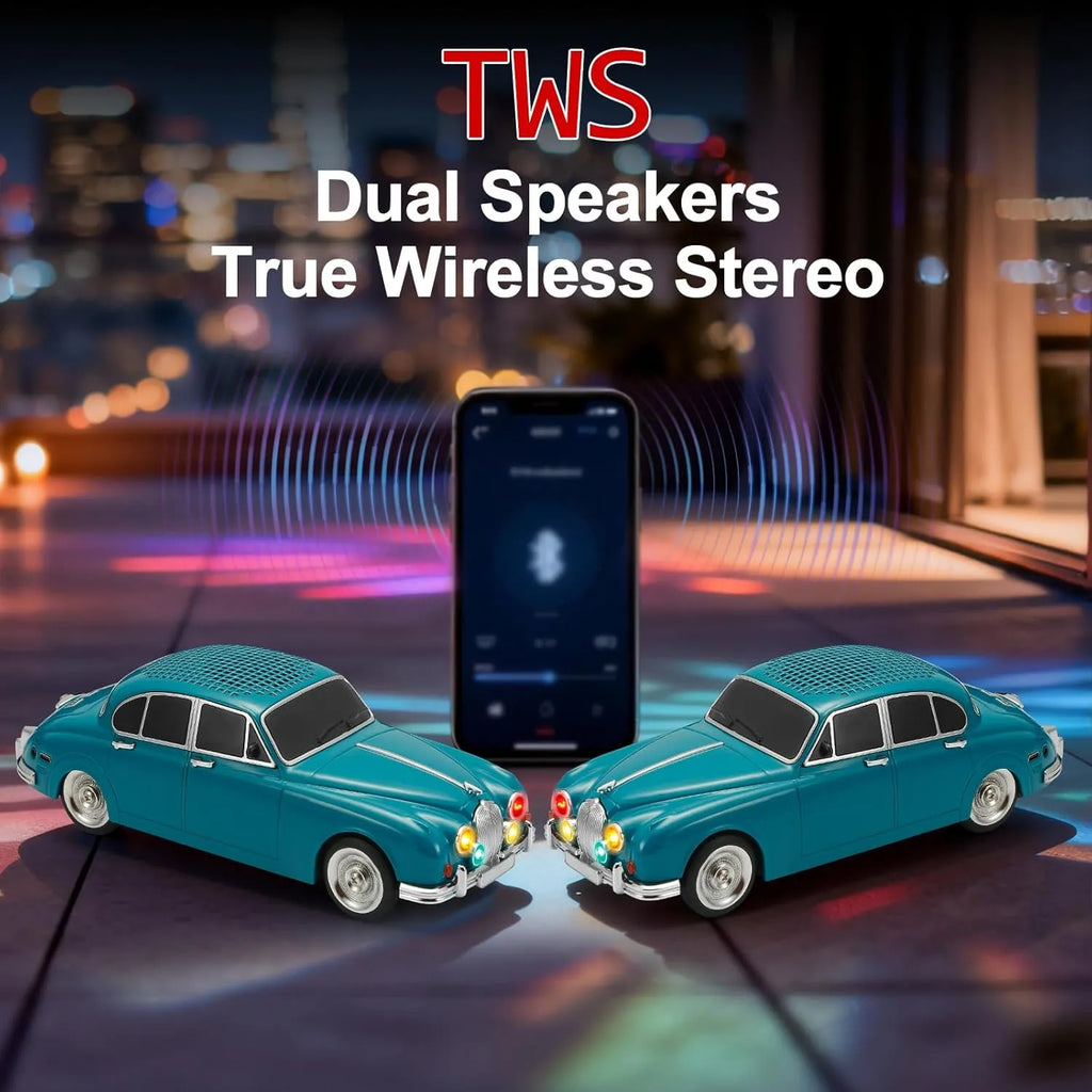 WSTER WS-596 Retro Sedan Bluetooth Speaker