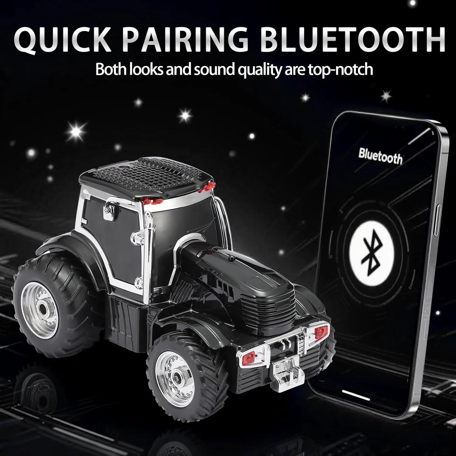 WSTER WS-560 Modern Tractor Bluetooth Speaker