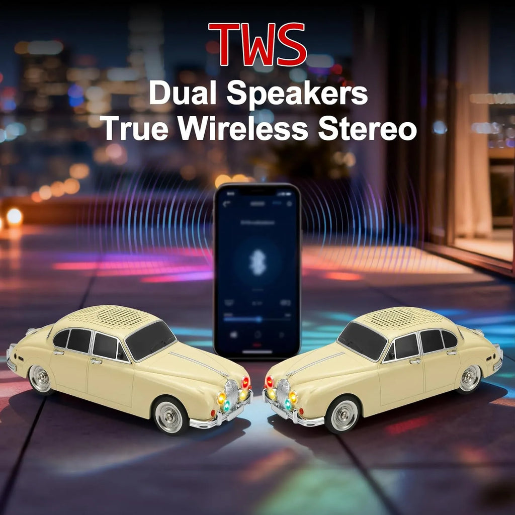 WSTER WS-596 Retro Sedan Bluetooth Speaker