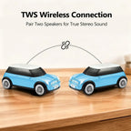 WSTER WS-790 Compact Hatchback Portable Bluetooth Speaker