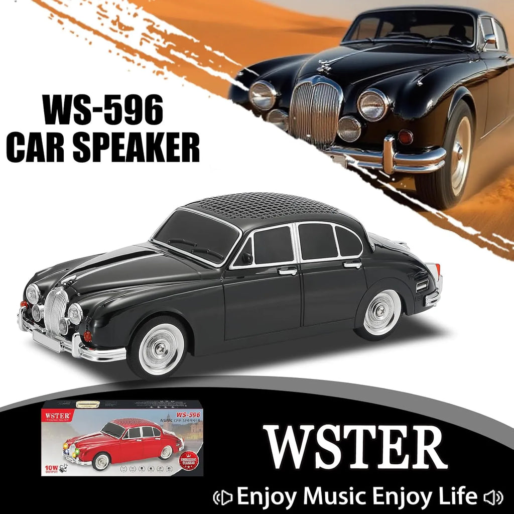 WSTER WS-596 Retro Sedan Bluetooth Speaker