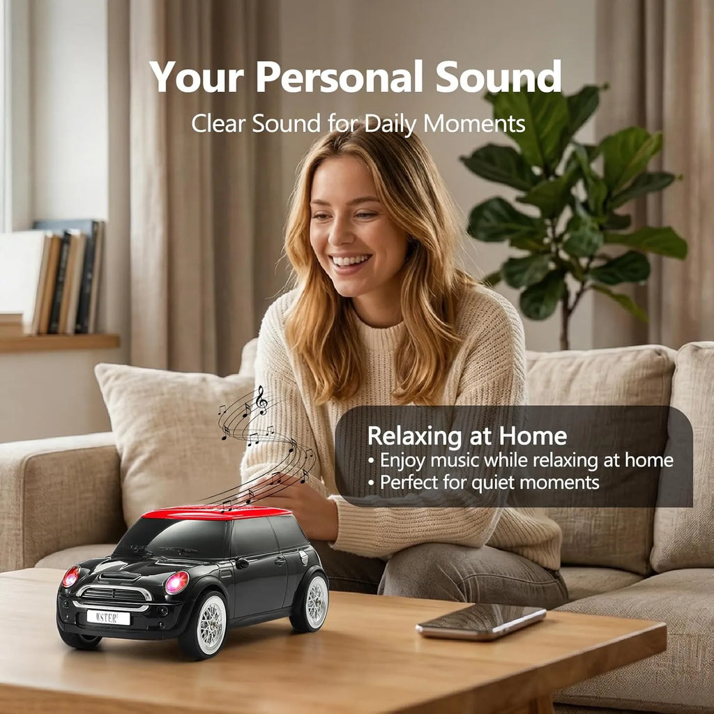 WSTER WS-790 Compact Hatchback Portable Bluetooth Speaker