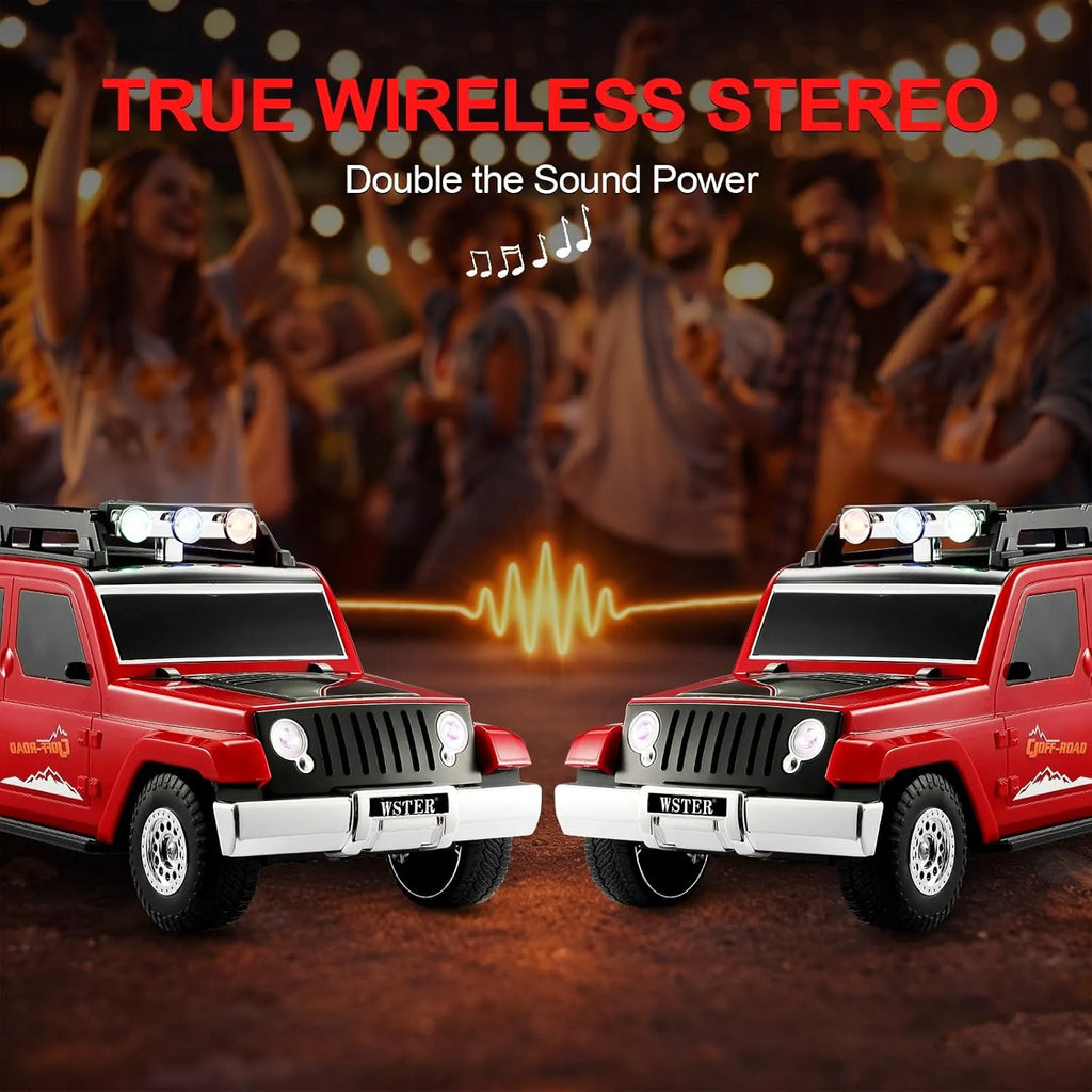 WSTER WS-670 Off-Road SUV Portable Bluetooth Speaker