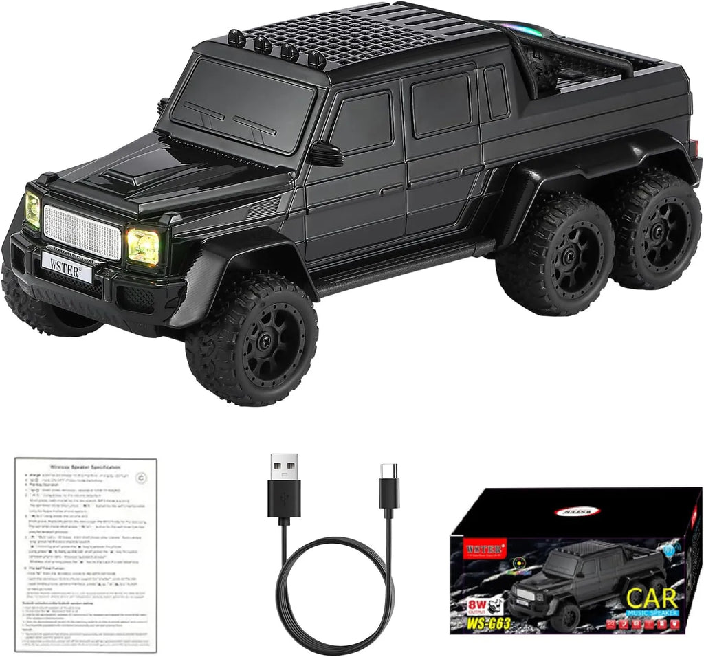 WSTER WS-G63 6-Wheel Pickup Truck Bluetooth Speaker
