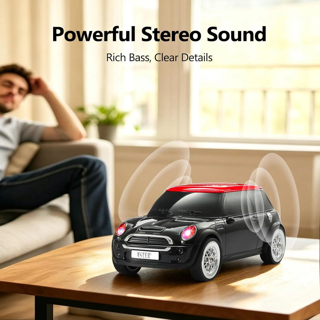 WSTER WS-790 Compact Hatchback Portable Bluetooth Speaker