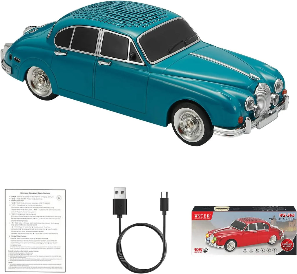 WSTER WS-596 Retro Sedan Bluetooth Speaker