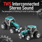 WSTER WS-560 Modern Tractor Bluetooth Speaker