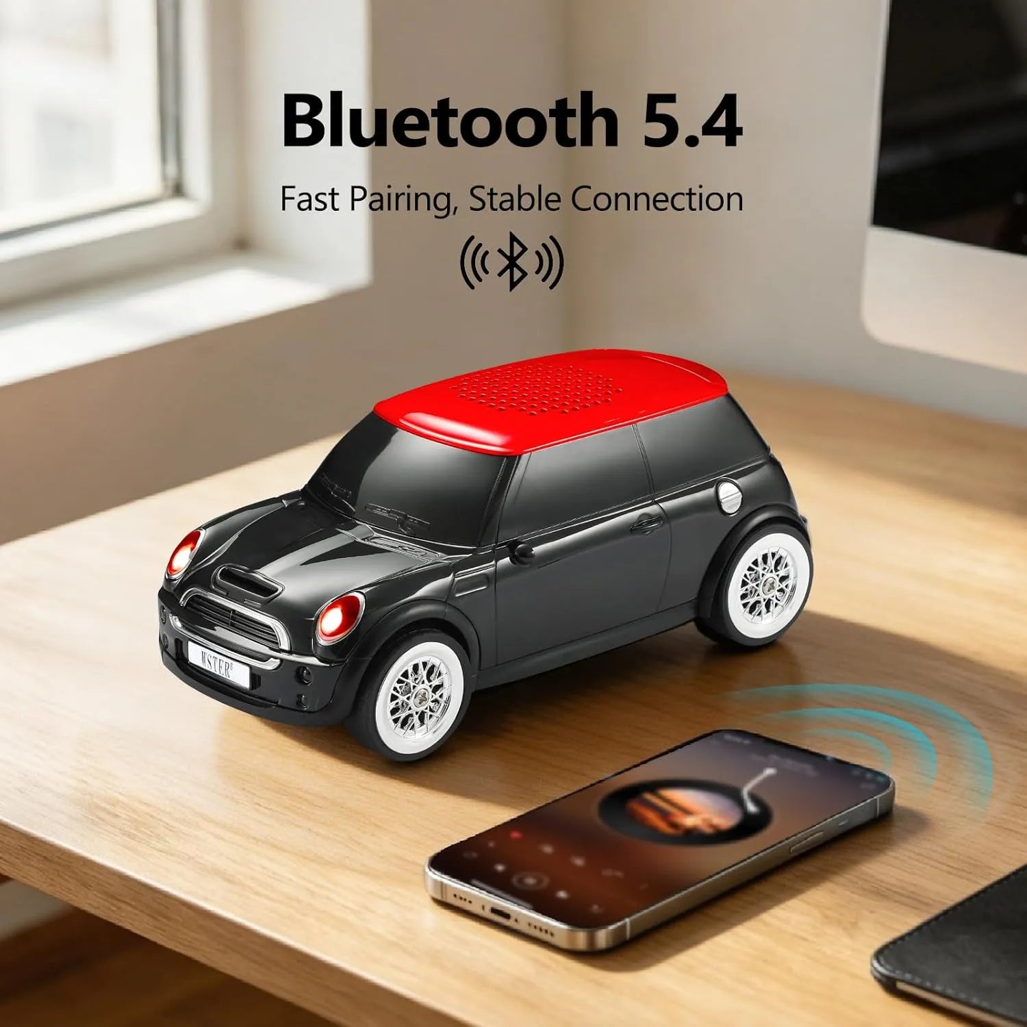 WSTER WS-790 Compact Hatchback Portable Bluetooth Speaker