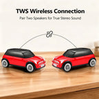WSTER WS-790 Compact Hatchback Portable Bluetooth Speaker