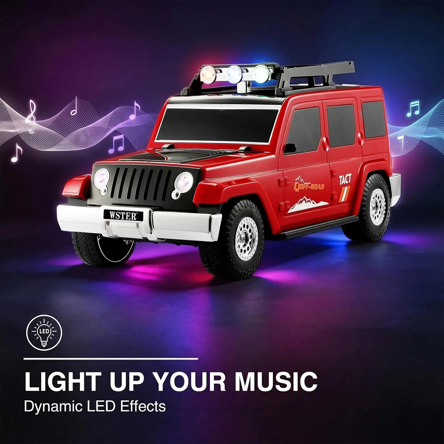 WSTER WS-670 Off-Road SUV Portable Bluetooth Speaker