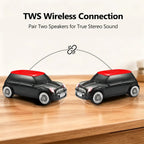 WSTER WS-790 Compact Hatchback Portable Bluetooth Speaker