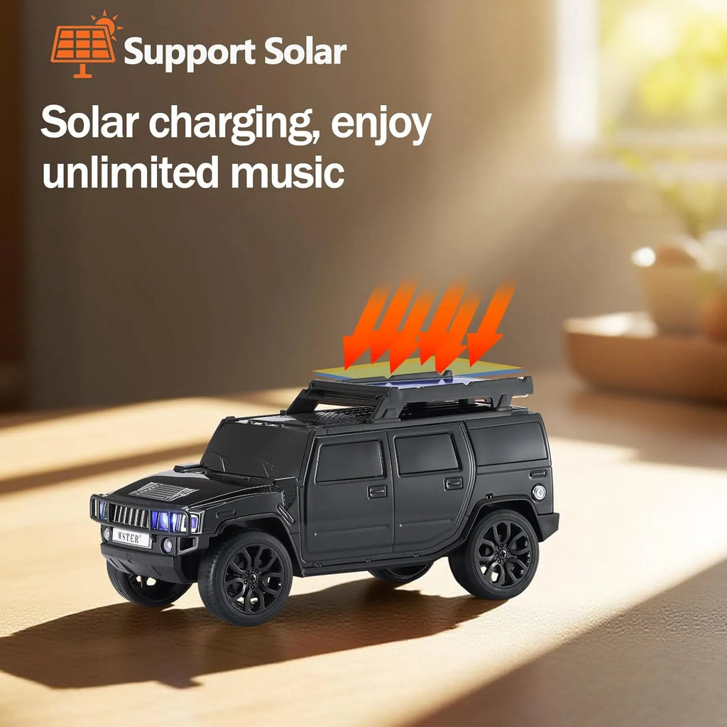 WSTER WS-696 Solar Off-Road Car Bluetooth Speaker