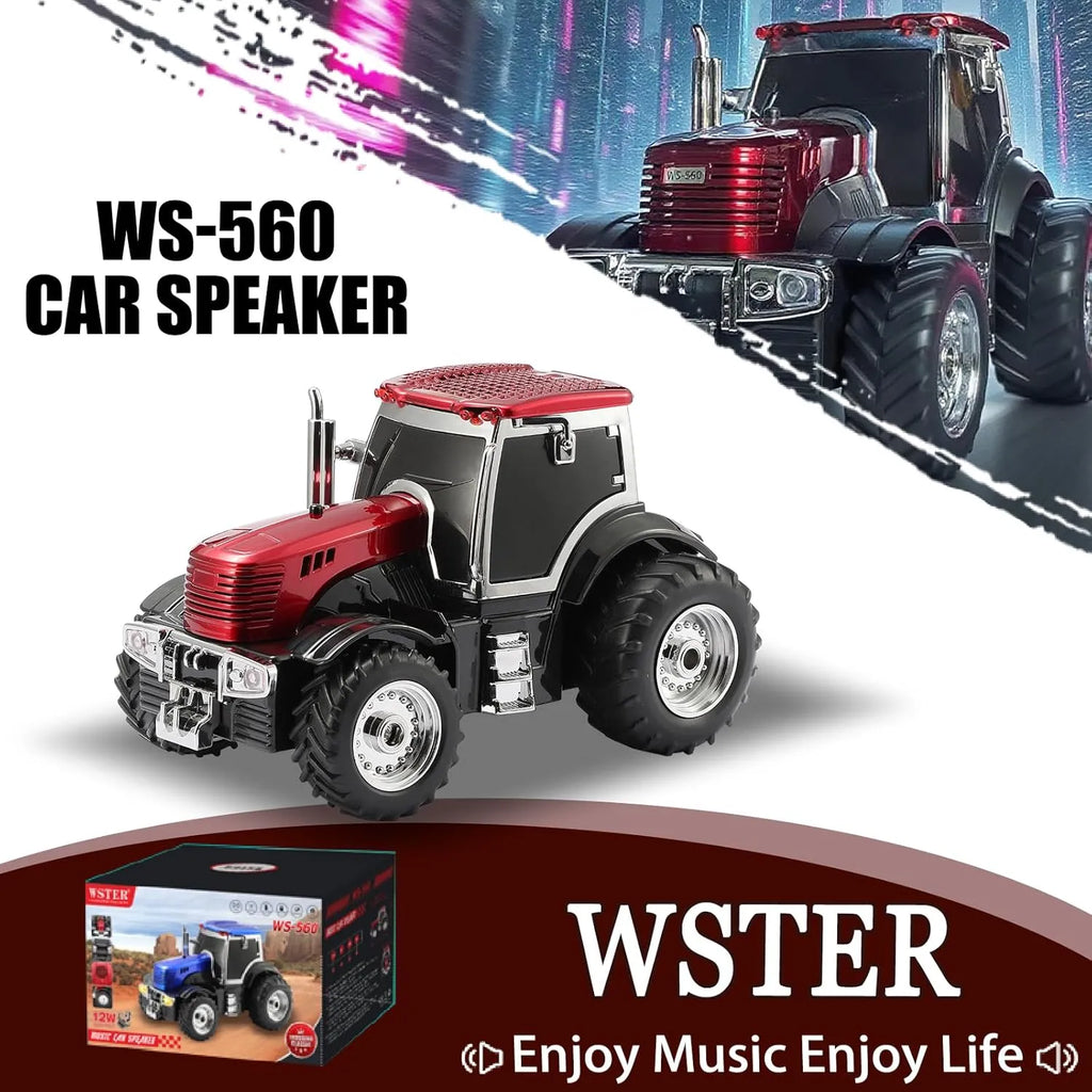 WSTER WS-560 Modern Tractor Bluetooth Speaker
