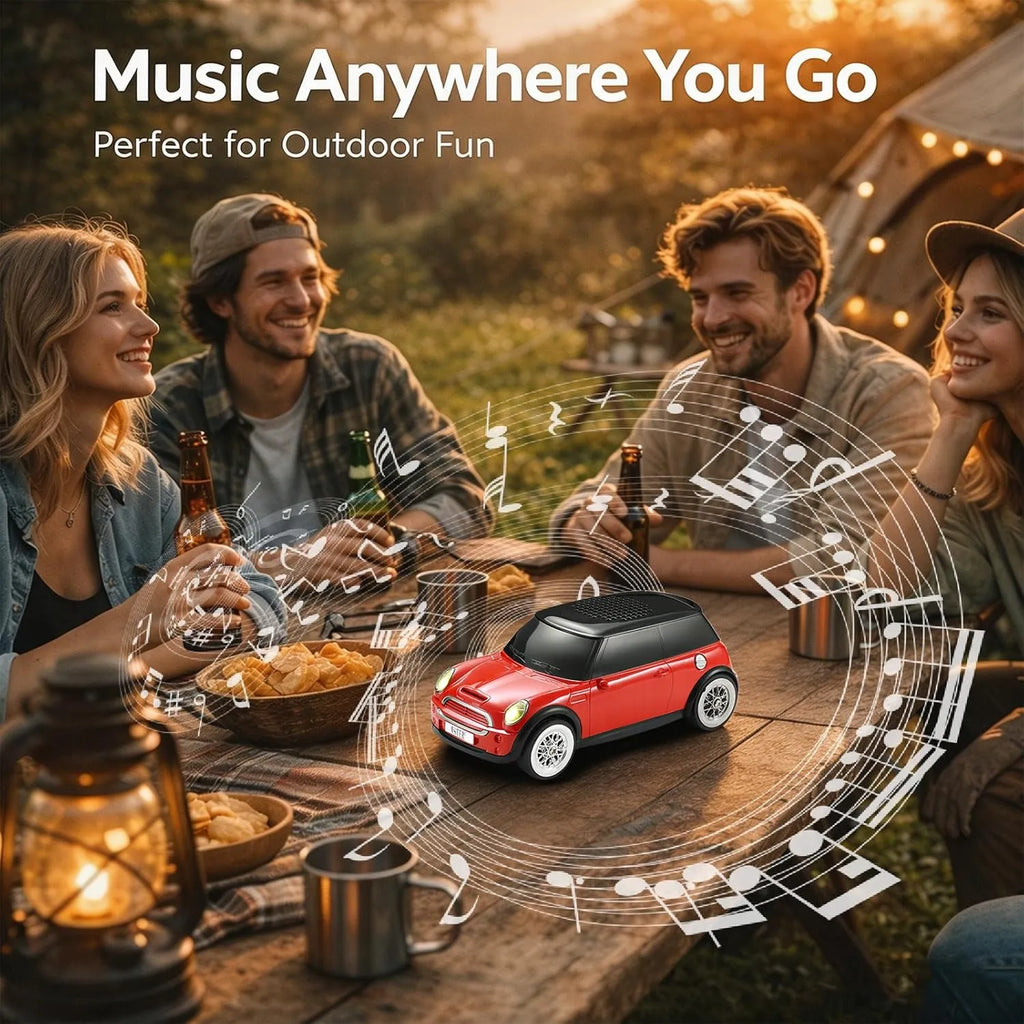 WSTER WS-790 Compact Hatchback Portable Bluetooth Speaker