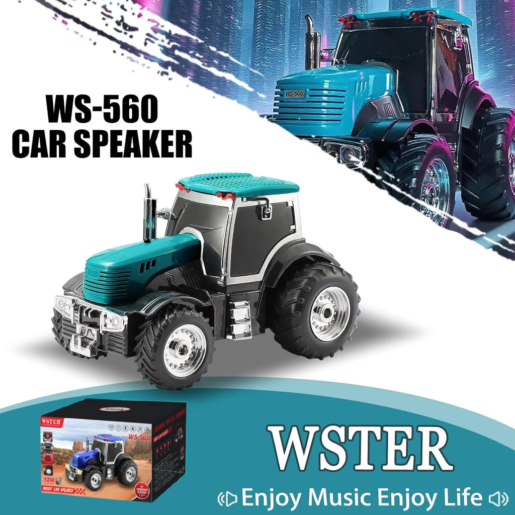 WSTER WS-560 Modern Tractor Bluetooth Speaker