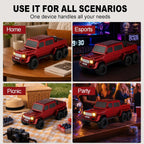 WSTER WS-G63 6-Wheel Pickup Truck Bluetooth Speaker
