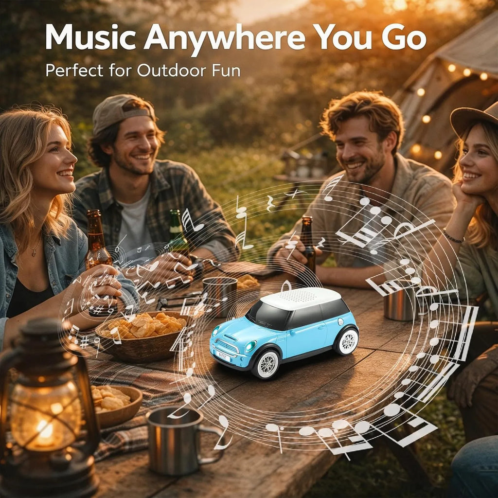 WSTER WS-790 Compact Hatchback Portable Bluetooth Speaker