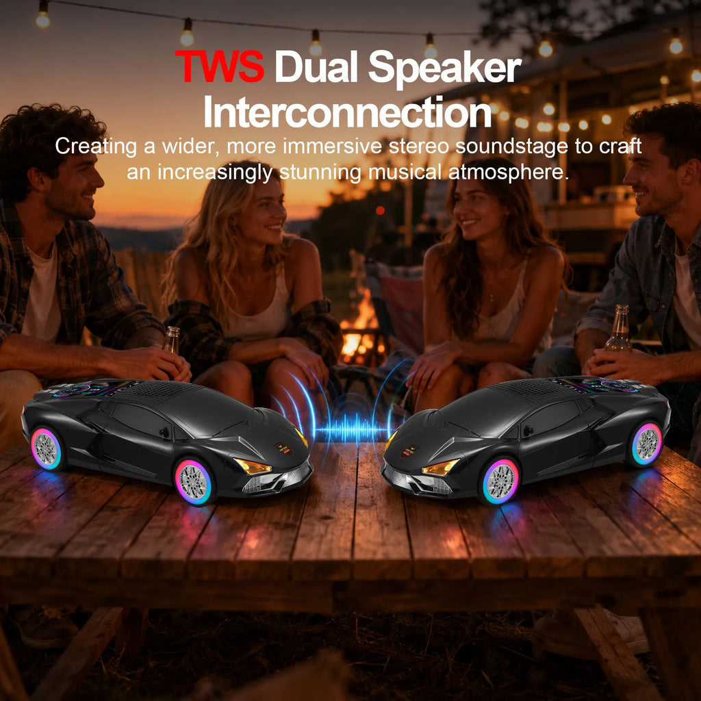 WSTER WS-690 Hypercar Portable Bluetooth Speaker