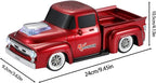 WS - 538 Retro Pickup Truck Bluetooth Replica Speaker – Portable Wireless Car Model Speaker with FM, TWS, LED Party Lights, USB/TF Playback, Built - in Microphone, Type - C, Surprise Gift - WSTER