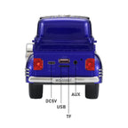 WS - 558 Cool Pickup Truck Design Replica Speaker,Portable Wireless Car model Bluetooth Speaker with HD Sound, TWS, FM Radio, USB/TF Playback, LED Party Light, Built - in Microphone, Surprise Gift - WSTER