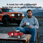 WS - 558 Cool Pickup Truck Design Replica Speaker,Portable Wireless Car model Bluetooth Speaker with HD Sound, TWS, FM Radio, USB/TF Playback, LED Party Light, Built - in Microphone, Surprise Gift - WSTER
