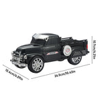 WS - 558 Cool Pickup Truck Design Replica Speaker,Portable Wireless Car model Bluetooth Speaker with HD Sound, TWS, FM Radio, USB/TF Playback, LED Party Light, Built - in Microphone, Surprise Gift - WSTER