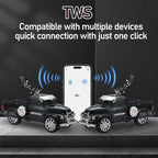 WS - 558 Cool Pickup Truck Design Replica Speaker,Portable Wireless Car model Bluetooth Speaker with HD Sound, TWS, FM Radio, USB/TF Playback, LED Party Light, Built - in Microphone, Surprise Gift - WSTER