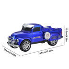 WS - 558 Cool Pickup Truck Design Replica Speaker,Portable Wireless Car model Bluetooth Speaker with HD Sound, TWS, FM Radio, USB/TF Playback, LED Party Light, Built - in Microphone, Surprise Gift - WSTER