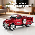 WS - 558 Cool Pickup Truck Design Replica Speaker,Portable Wireless Car model Bluetooth Speaker with HD Sound, TWS, FM Radio, USB/TF Playback, LED Party Light, Built - in Microphone, Surprise Gift - WSTER