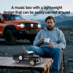 WS - 558 Cool Pickup Truck Design Replica Speaker,Portable Wireless Car model Bluetooth Speaker with HD Sound, TWS, FM Radio, USB/TF Playback, LED Party Light, Built - in Microphone, Surprise Gift - WSTER