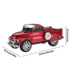 WS - 558 Cool Pickup Truck Design Replica Speaker,Portable Wireless Car model Bluetooth Speaker with HD Sound, TWS, FM Radio, USB/TF Playback, LED Party Light, Built - in Microphone, Surprise Gift - WSTER