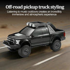 WS - 589 Rugged Pickup Truck Bluetooth Replica Speaker – Portable Audio with TWS, LED Party Lights & HD Stereo | Unique Surprise Gift for Music & Truck Lovers - WSTER