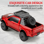 WS - 589 Rugged Pickup Truck Bluetooth Replica Speaker – Portable Audio with TWS, LED Party Lights & HD Stereo | Unique Surprise Gift for Music & Truck Lovers - WSTER