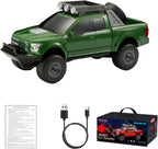 WS - 589 Rugged Pickup Truck Bluetooth Replica Speaker – Portable Audio with TWS, LED Party Lights & HD Stereo | Unique Surprise Gift for Music & Truck Lovers - WSTER