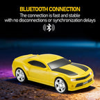 WS - 592 Supercar Design Bluetooth Replica Speaker – Portable Car Model Wireless Speaker with TWS Stereo, FM Radio, LED Party Lights, USB/TF Playback, Hands - Free Calling, Microphone - WSTER