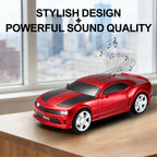 WS - 592 Supercar Design Bluetooth Replica Speaker – Portable Car Model Wireless Speaker with TWS Stereo, FM Radio, LED Party Lights, USB/TF Playback, Hands - Free Calling, Microphone - WSTER