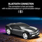 WS - 592 Supercar Design Bluetooth Replica Speaker – Portable Car Model Wireless Speaker with TWS Stereo, FM Radio, LED Party Lights, USB/TF Playback, Hands - Free Calling, Microphone - WSTER