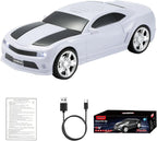 WS - 592 Supercar Design Bluetooth Replica Speaker – Portable Car Model Wireless Speaker with TWS Stereo, FM Radio, LED Party Lights, USB/TF Playback, Hands - Free Calling, Microphone - WSTER