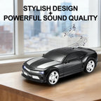 WS - 592 Supercar Design Bluetooth Replica Speaker – Portable Car Model Wireless Speaker with TWS Stereo, FM Radio, LED Party Lights, USB/TF Playback, Hands - Free Calling, Microphone - WSTER